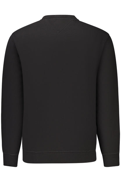 TOMMY HILFIGER FELPA SENZA ZIP UOMO NERO