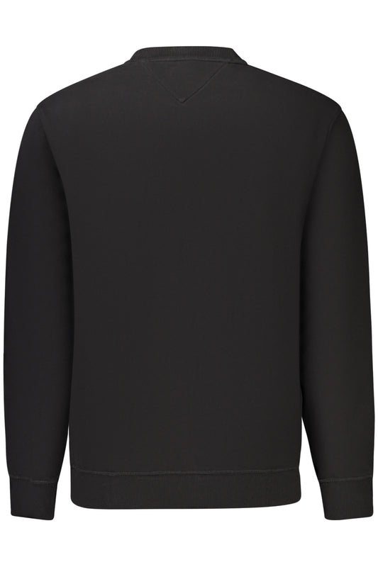 TOMMY HILFIGER FELPA SENZA ZIP UOMO NERO