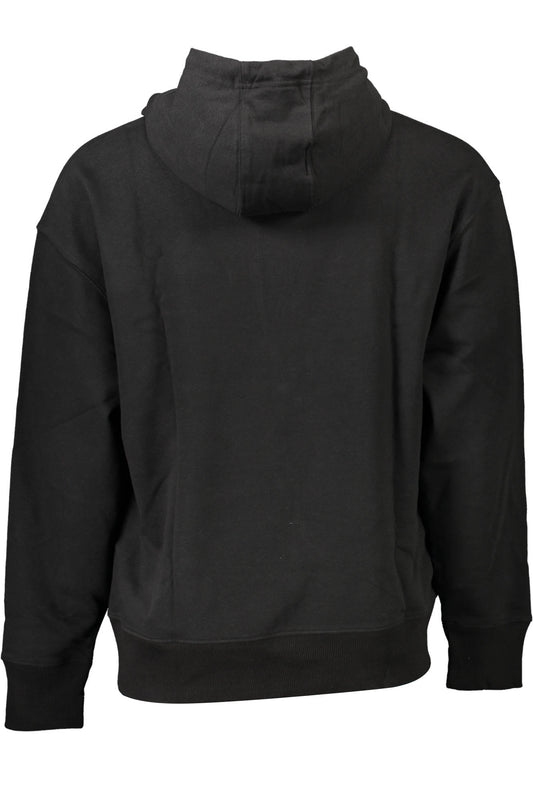 TOMMY HILFIGER FELPA SENZA ZIP UOMO NERO