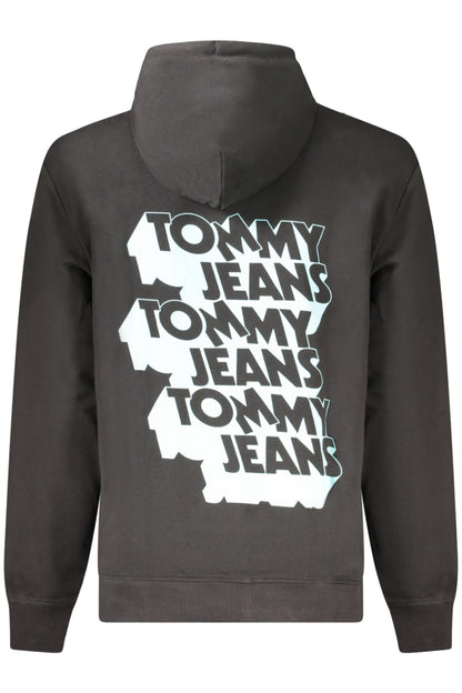 TOMMY HILFIGER FELPA SENZA ZIP UOMO NERO