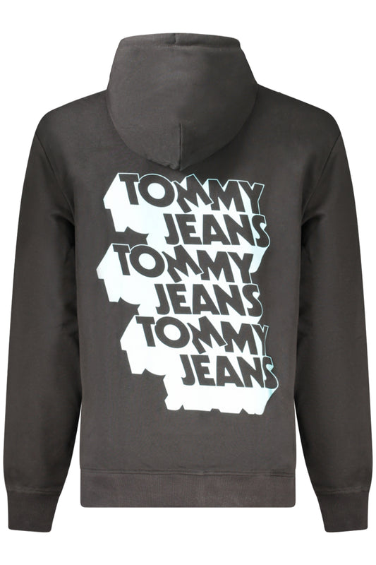 TOMMY HILFIGER FELPA SENZA ZIP UOMO NERO