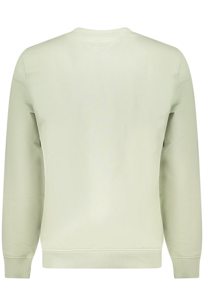 TOMMY HILFIGER FELPA SENZA ZIP UOMO VERDE