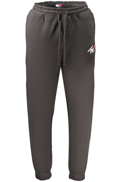 TOMMY HILFIGER PANTALONE TUTA LUNGO UOMO NERO
