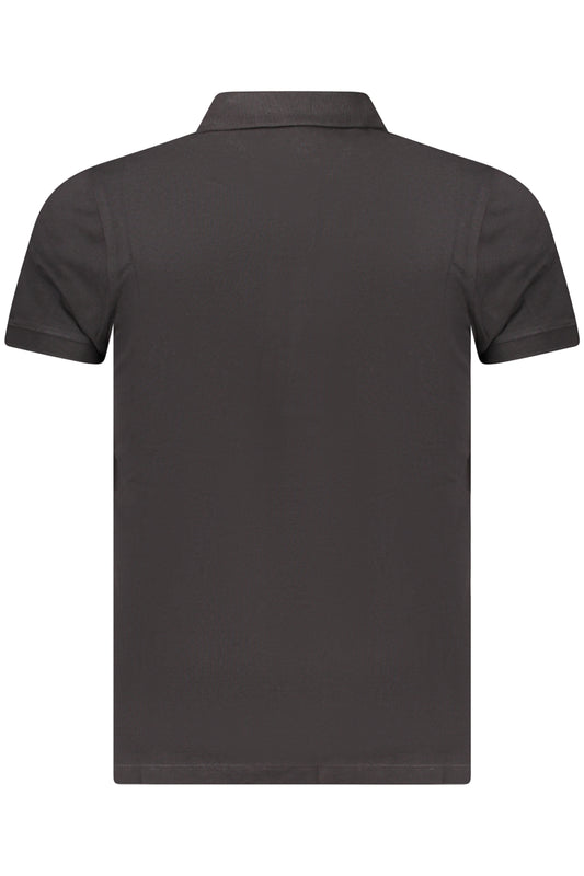 TOMMY HILFIGER POLO MANICHE CORTE UOMO NERO