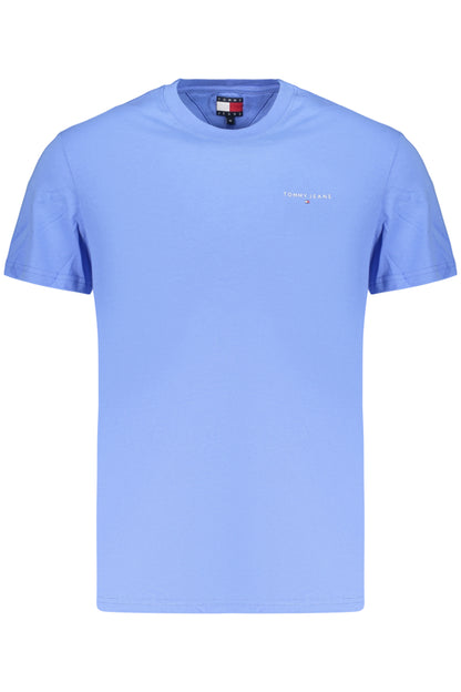 TOMMY HILFIGER T-SHIRT MANICHE CORTE UOMO AZZURRO