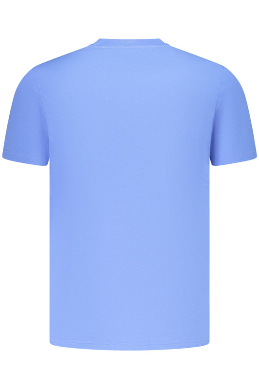 TOMMY HILFIGER T-SHIRT MANICHE CORTE UOMO AZZURRO