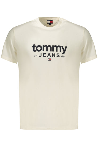 TOMMY HILFIGER T-SHIRT MANICHE CORTE UOMO BIANCO