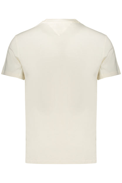 TOMMY HILFIGER T-SHIRT MANICHE CORTE UOMO BIANCO