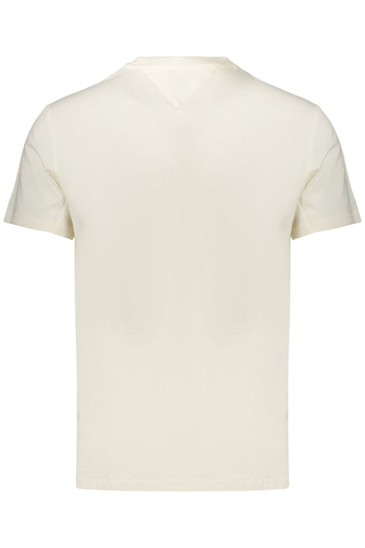 TOMMY HILFIGER T-SHIRT MANICHE CORTE UOMO BIANCO