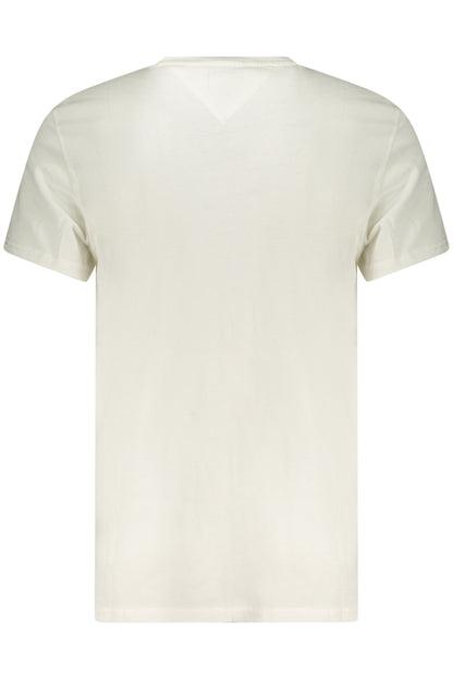 TOMMY HILFIGER T-SHIRT MANICHE CORTE UOMO BIANCO