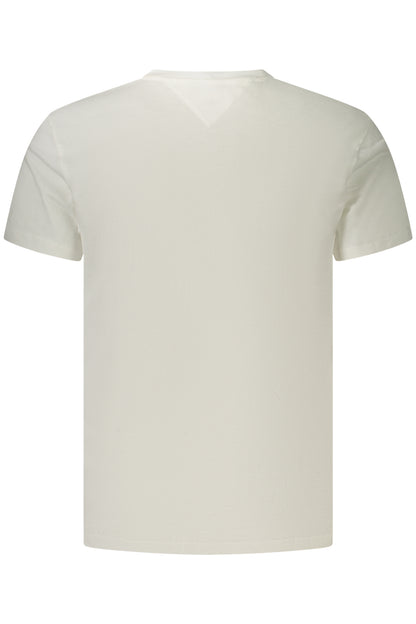 TOMMY HILFIGER T-SHIRT MANICHE CORTE UOMO BIANCO