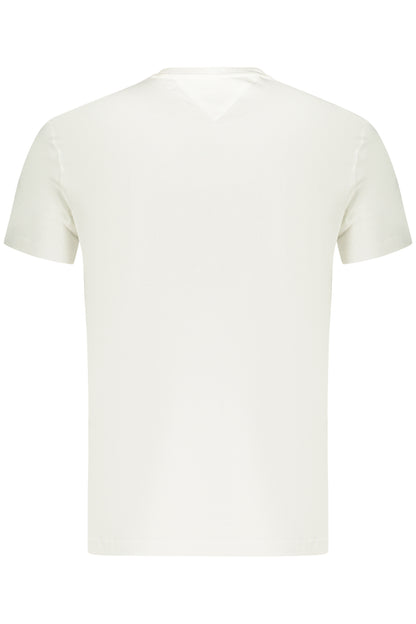TOMMY HILFIGER T-SHIRT MANICHE CORTE UOMO BIANCO