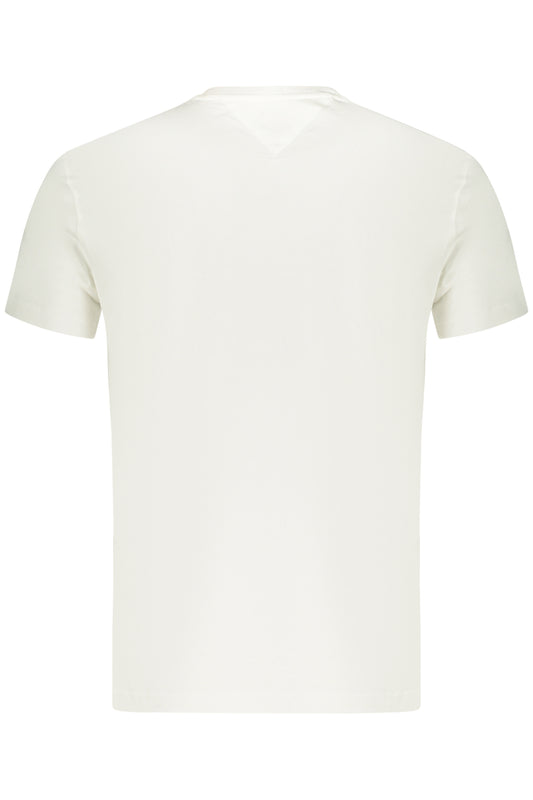 TOMMY HILFIGER T-SHIRT MANICHE CORTE UOMO BIANCO