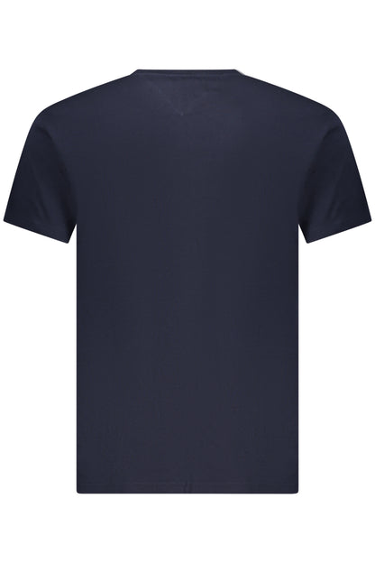 TOMMY HILFIGER T-SHIRT MANICHE CORTE UOMO BLU