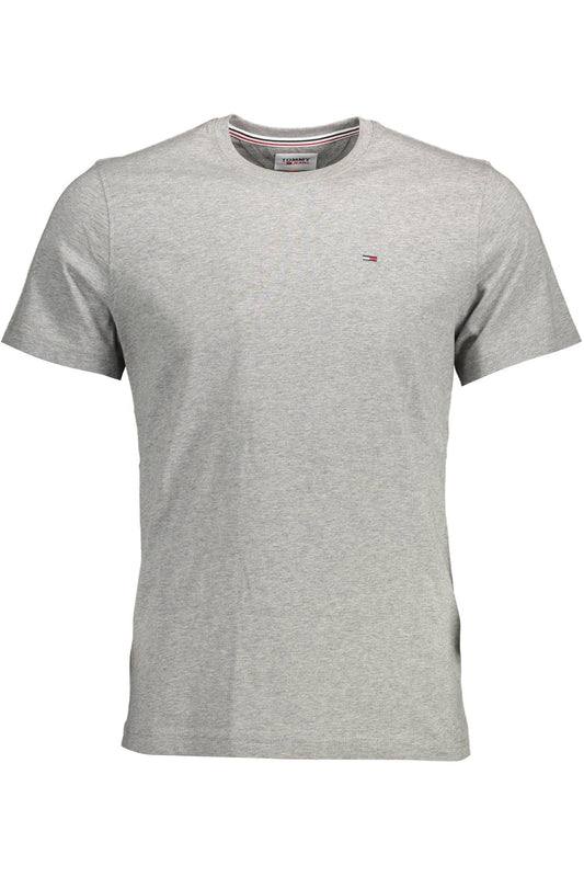 TOMMY HILFIGER T-SHIRT MANICHE CORTE UOMO GRIGIO
