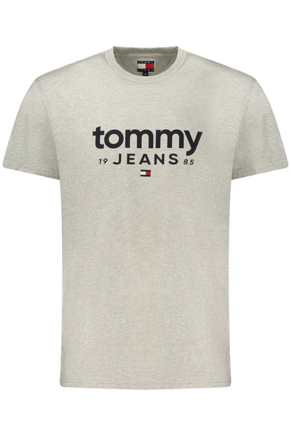 TOMMY HILFIGER T-SHIRT MANICHE CORTE UOMO GRIGIO