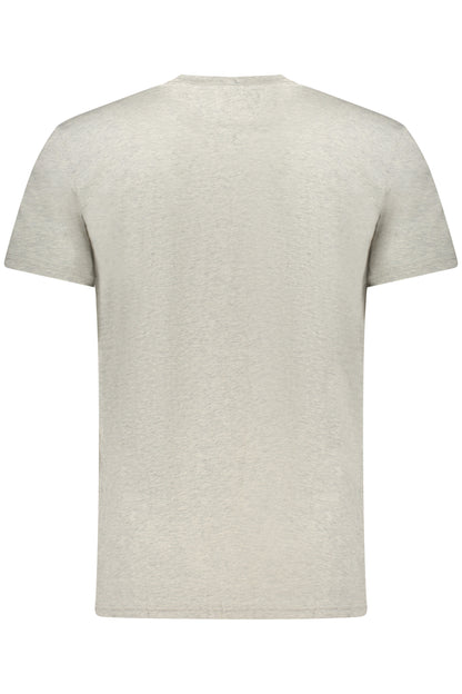 TOMMY HILFIGER T-SHIRT MANICHE CORTE UOMO GRIGIO