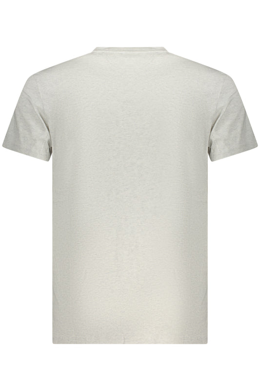 TOMMY HILFIGER T-SHIRT MANICHE CORTE UOMO GRIGIO