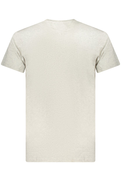 TOMMY HILFIGER T-SHIRT MANICHE CORTE UOMO GRIGIO