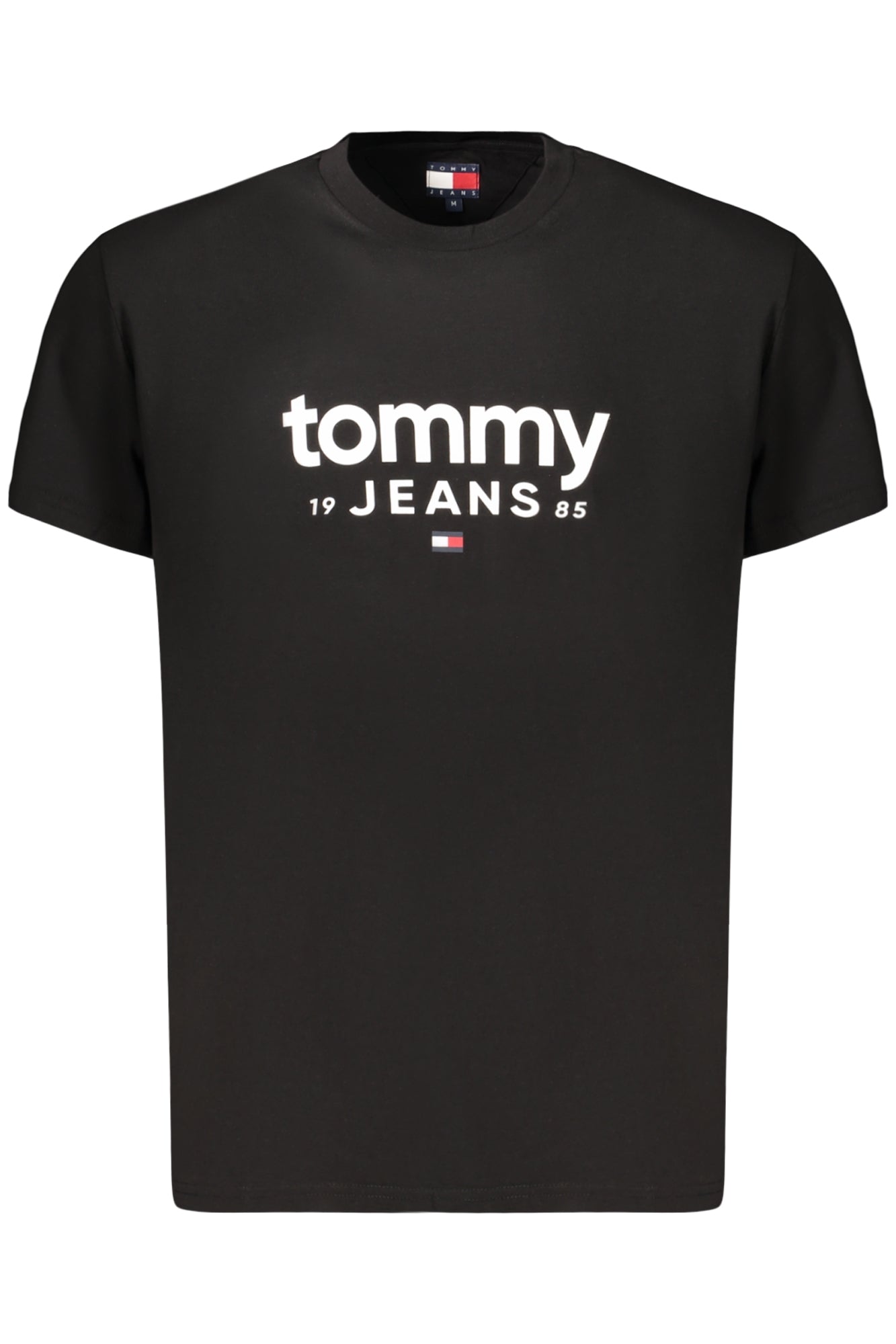 TOMMY HILFIGER T-SHIRT MANICHE CORTE UOMO NERO