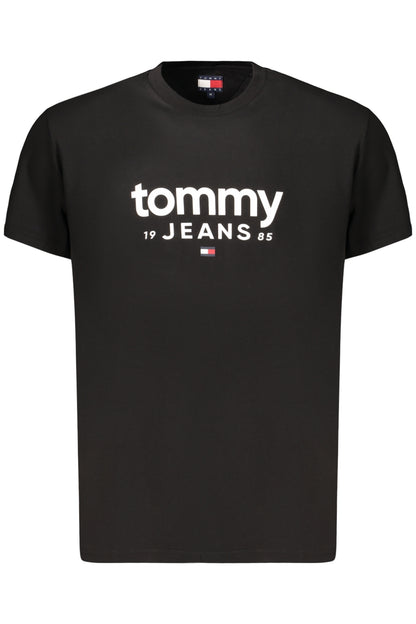 TOMMY HILFIGER T-SHIRT MANICHE CORTE UOMO NERO