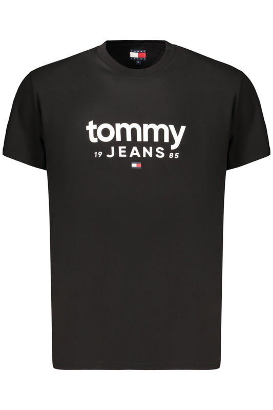 TOMMY HILFIGER T-SHIRT MANICHE CORTE UOMO NERO