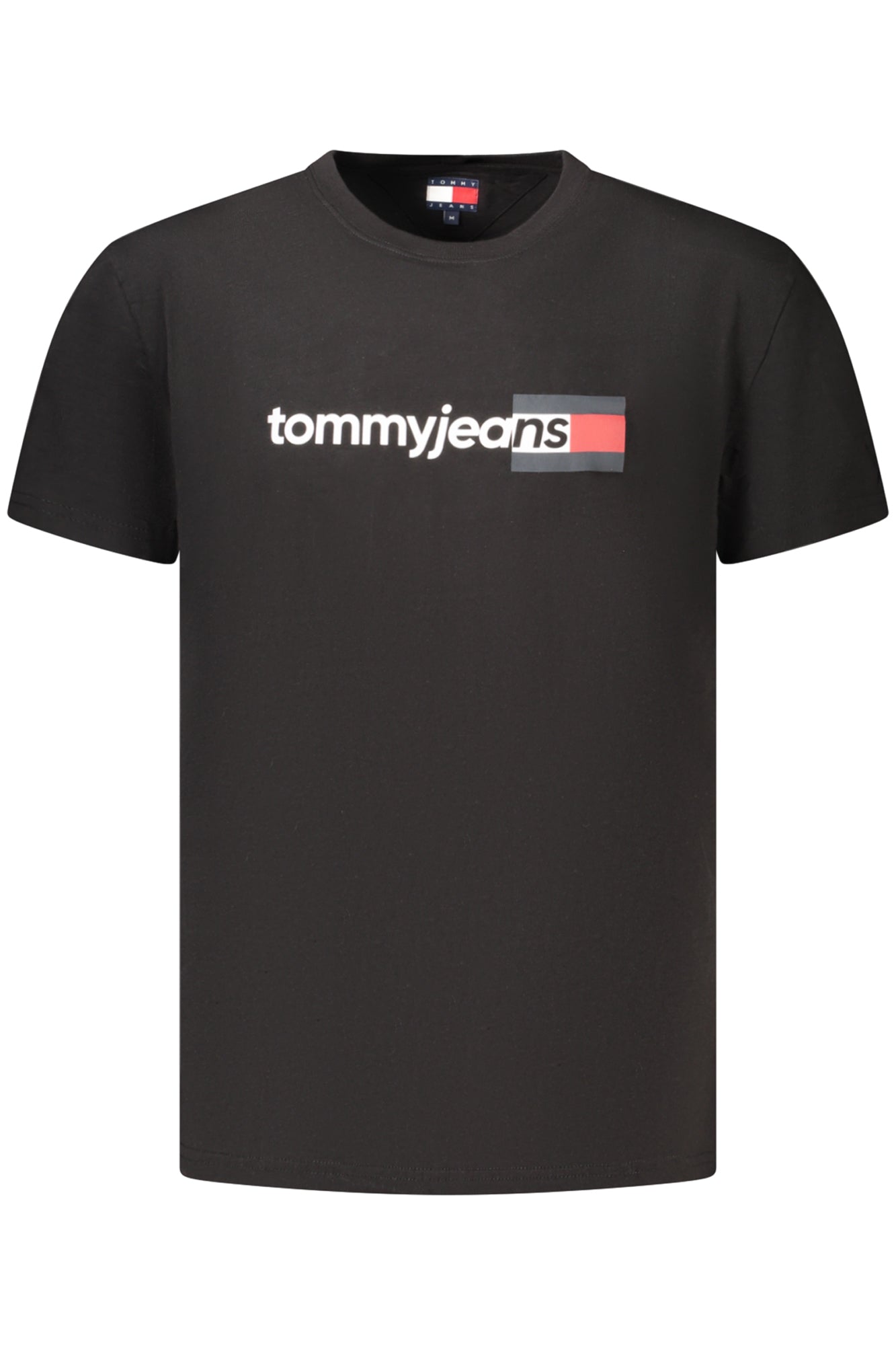TOMMY HILFIGER T-SHIRT MANICHE CORTE UOMO NERO