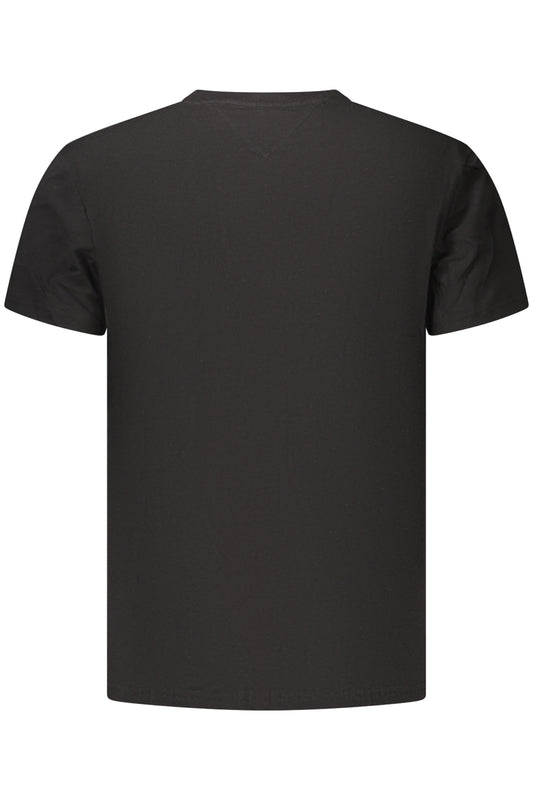 TOMMY HILFIGER T-SHIRT MANICHE CORTE UOMO NERO