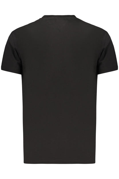 TOMMY HILFIGER T-SHIRT MANICHE CORTE UOMO NERO