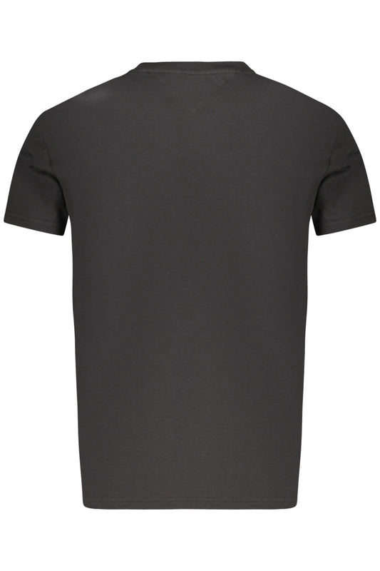 TOMMY HILFIGER T-SHIRT MANICHE CORTE UOMO NERO