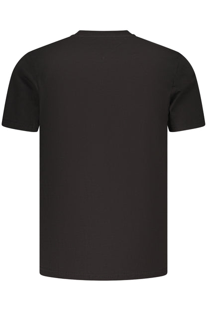 TOMMY HILFIGER T-SHIRT MANICHE CORTE UOMO NERO