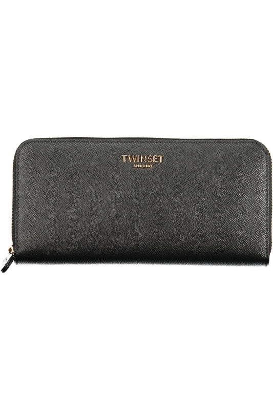 TWINSET PORTAFOGLIO DONNA NERO