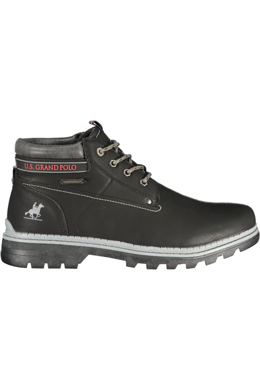 U.S. GRAND CALZATURA STIVALE UOMO NERO