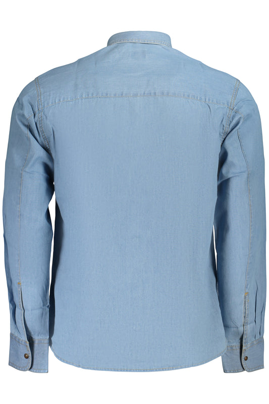 U.S. GRAND CAMICIA MANICHE LUNGHE UOMO AZZURRO