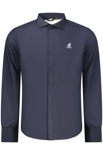 U.S. GRAND CAMICIA MANICHE LUNGHE UOMO BLU