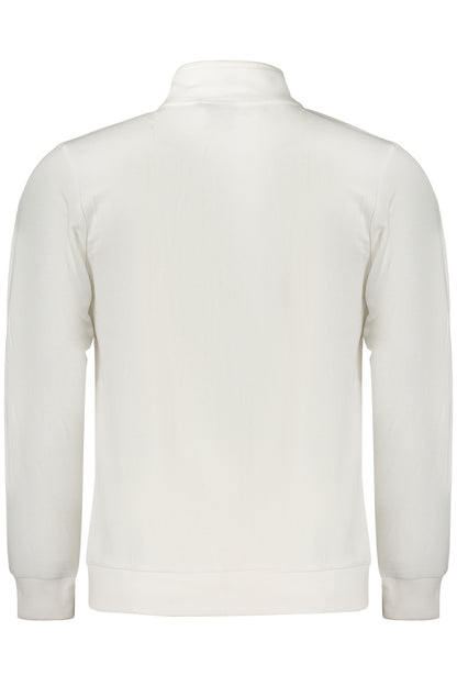 U.S. GRAND FELPA CON ZIP UOMO BIANCO