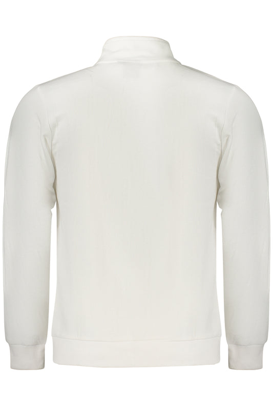 U.S. GRAND FELPA CON ZIP UOMO BIANCO