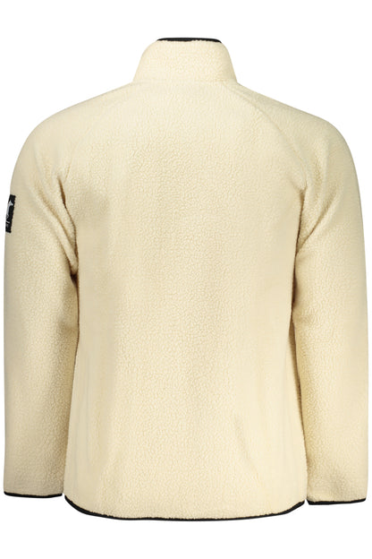 U.S. GRAND FELPA CON ZIP UOMO BIANCO