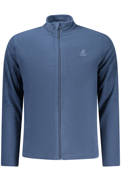 U.S. GRAND FELPA CON ZIP UOMO BLU