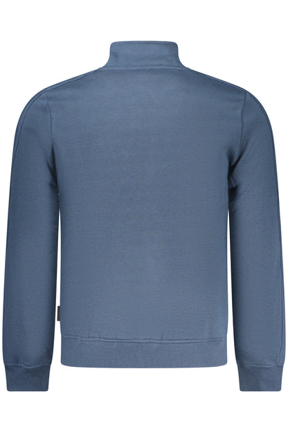 U.S. GRAND FELPA CON ZIP UOMO BLU