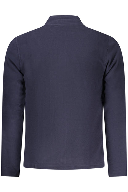 U.S. GRAND FELPA CON ZIP UOMO BLU