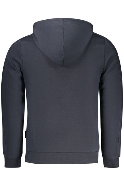 U.S. GRAND FELPA CON ZIP UOMO BLU