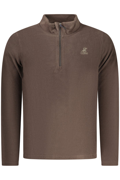 U.S. GRAND FELPA SENZA ZIP UOMO MARRONE