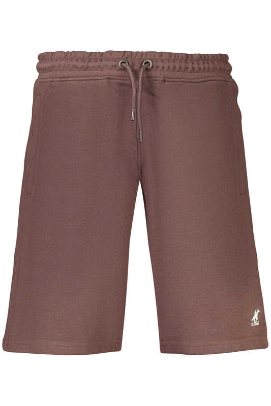 U.S. GRAND PANTALONE SHORT UOMO MARRONE