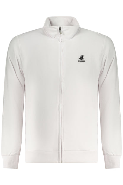 U.S. GRAND POLO U.S. GRAND POLO FELPA CON ZIP UOMO BIANCO