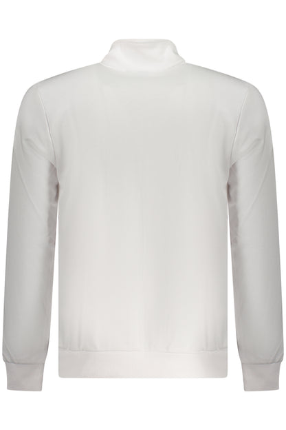 U.S. GRAND FELPA CON ZIP UOMO BIANCO