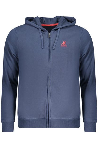 U.S. GRAND POLO U.S. GRAND POLO FELPA CON ZIP UOMO BLU
