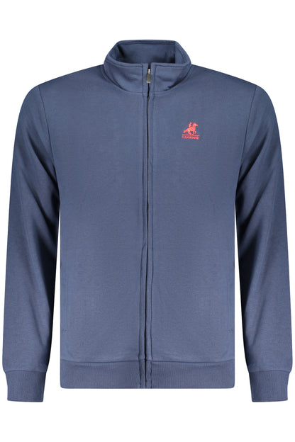 U.S. GRAND POLO U.S. GRAND POLO FELPA CON ZIP UOMO BLU