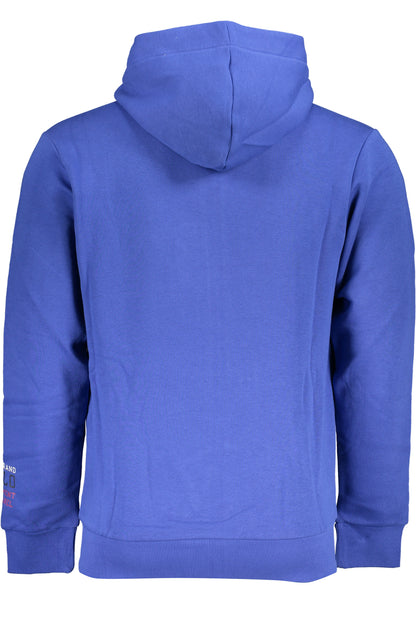 U.S. GRAND FELPA CON ZIP UOMO BLU