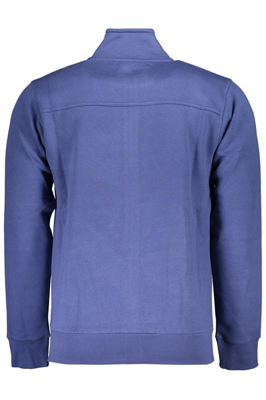 U.S. GRAND FELPA CON ZIP UOMO BLU